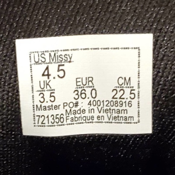 ❌️Sold❌️ VANS Doheny Cherry Checkerboard Skate Shoes US Size 4.5 - Picture 8 of 8